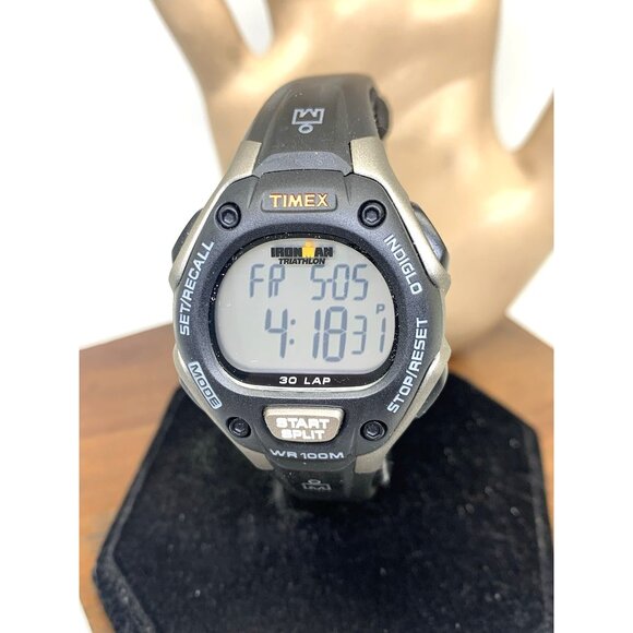 Timex Women\'s Watch T5E961 Ironman Quartz Digital Sport Rubber Strap 34mm main image 13